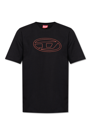 【DIESEL】T-ADJUST-BIGOVAL T-Shirt (A17402 0NJBM 100) Diesel T-shirt T-ADJUST-BIGOVAL | Men's Clothing | Vitkac